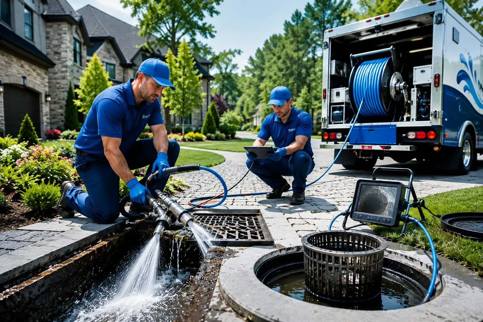 Local outdoor drain cleaning professionals in University Heights, IA